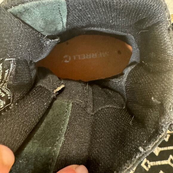 Merrell Moab 2 8" Response Waterpoof Black 6.5M Tactical Work Boots J45366 Goth - Picture 10 of 12